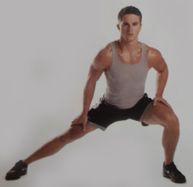 کشش عضلات نزدیک کننده ران کشش عضلات نزدیک کننده ران