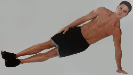 پل زدن جانبی با یک دست